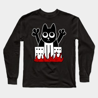 Cat Burns City Long Sleeve T-Shirt